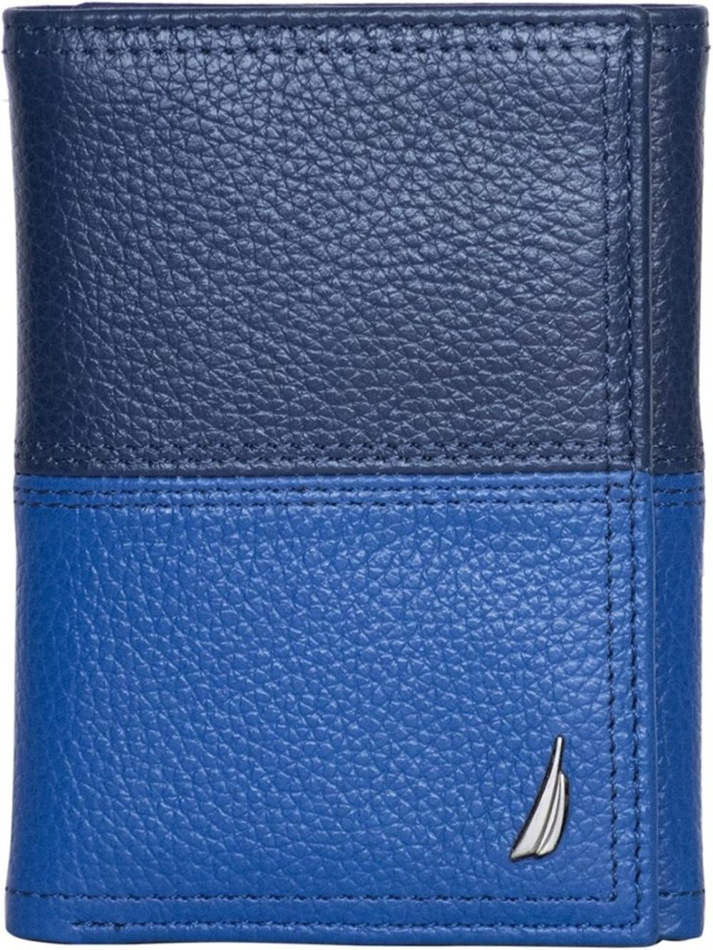 Men's Genuine Leather Trifold Wallet | RFID Blocking | ID Window & Card Slots